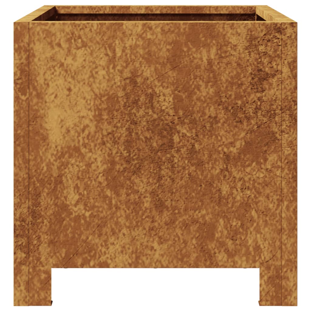 vidaXL Jardinières 2 pcs 30x30x30 cm acier corten