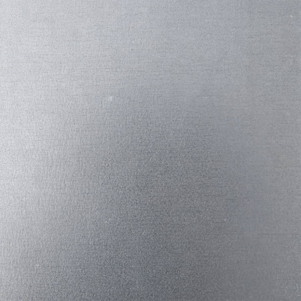 vidaXL Jardinière 40x40x40 cm acier inoxydable