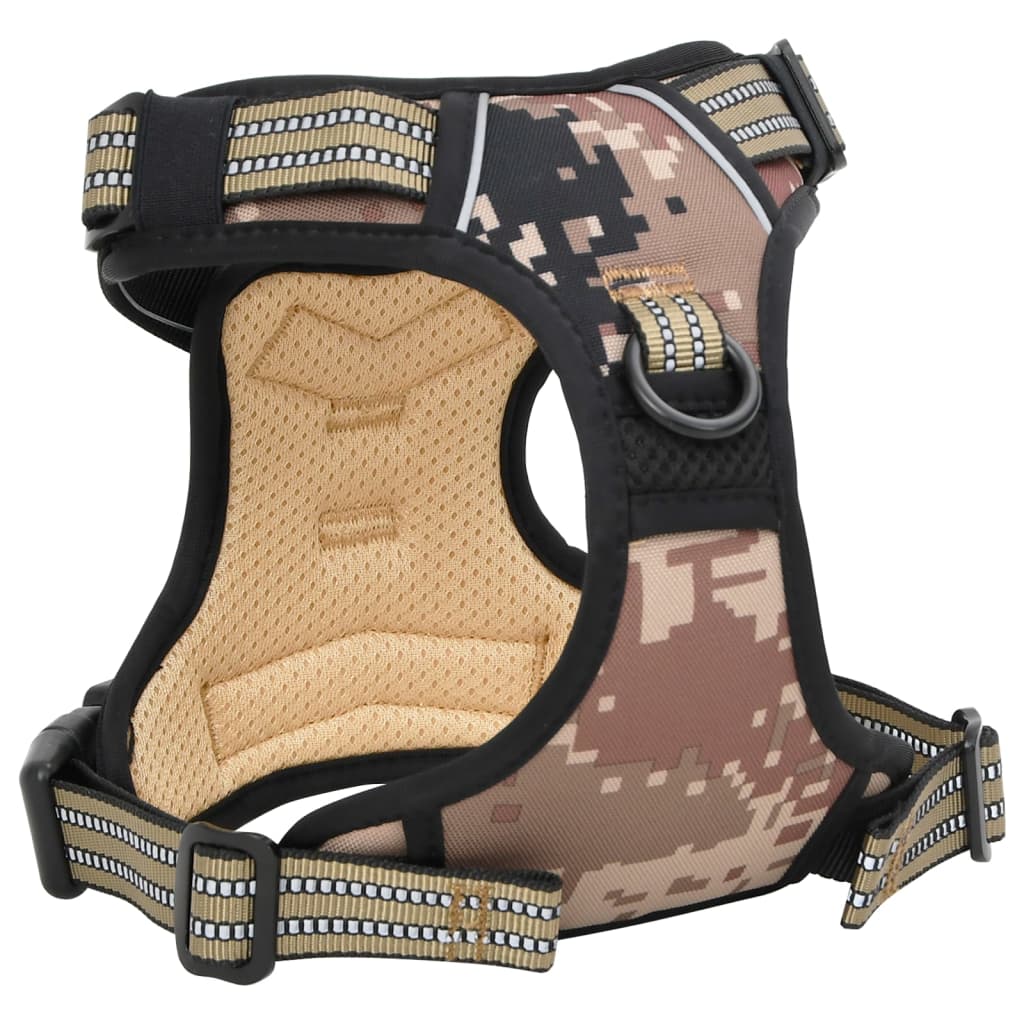 vidaXL Harnais pour chien avec laisse et collier réglables M
