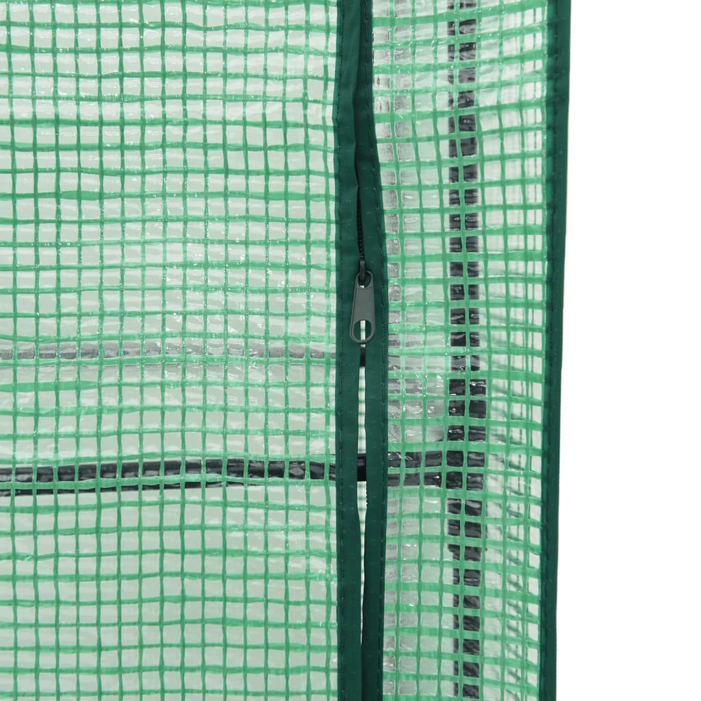 vidaXL Jardinière surélevée avec housse et roues aspect rotin