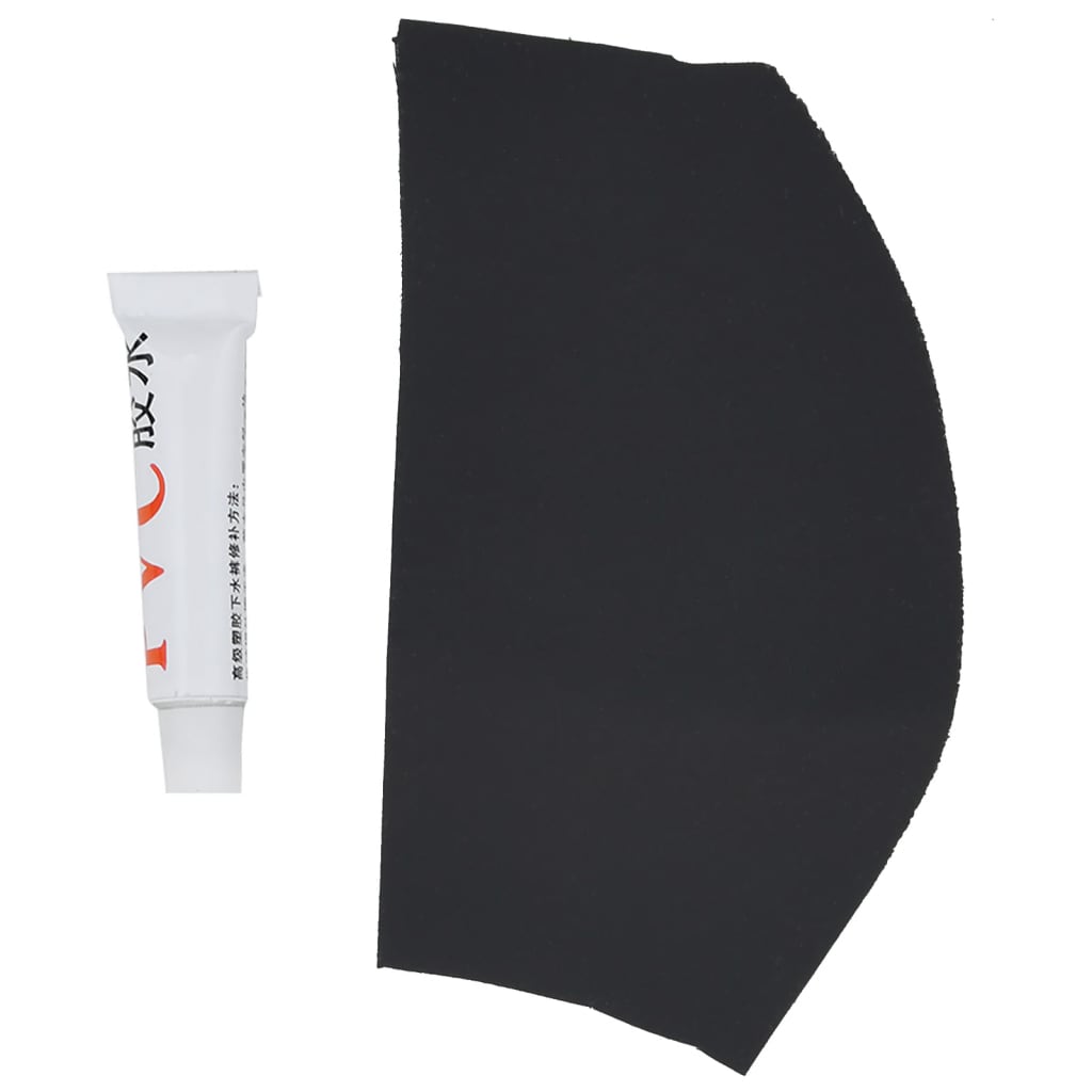 vidaXL Cuissardes avec bottes noir taille 40