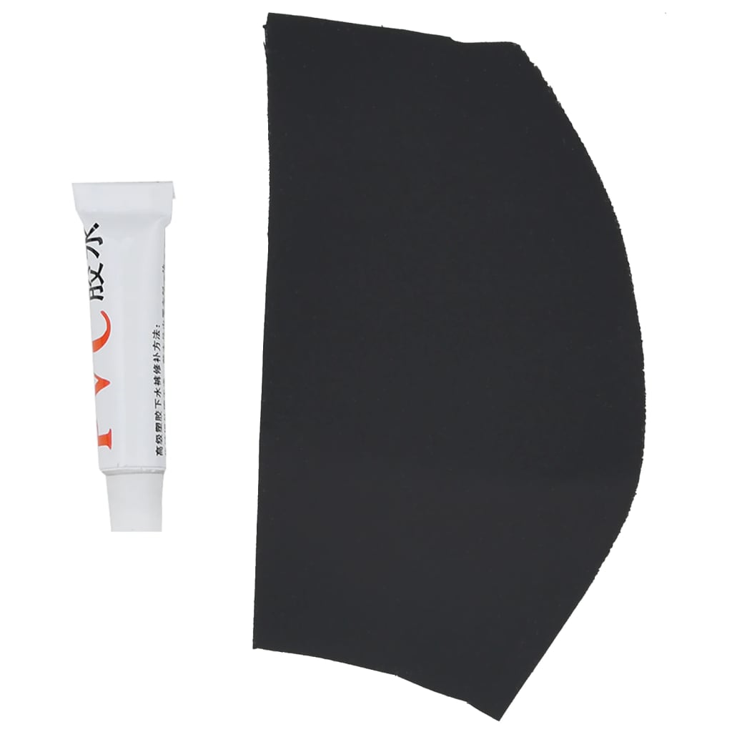 vidaXL Cuissardes avec bottes noir taille 46