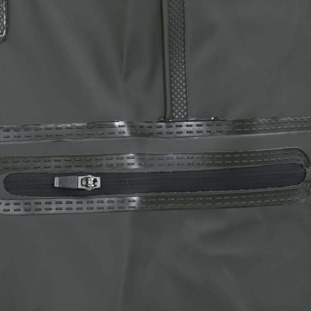 vidaXL Cuissardes avec bottes et ceinture vert foncé taille 42