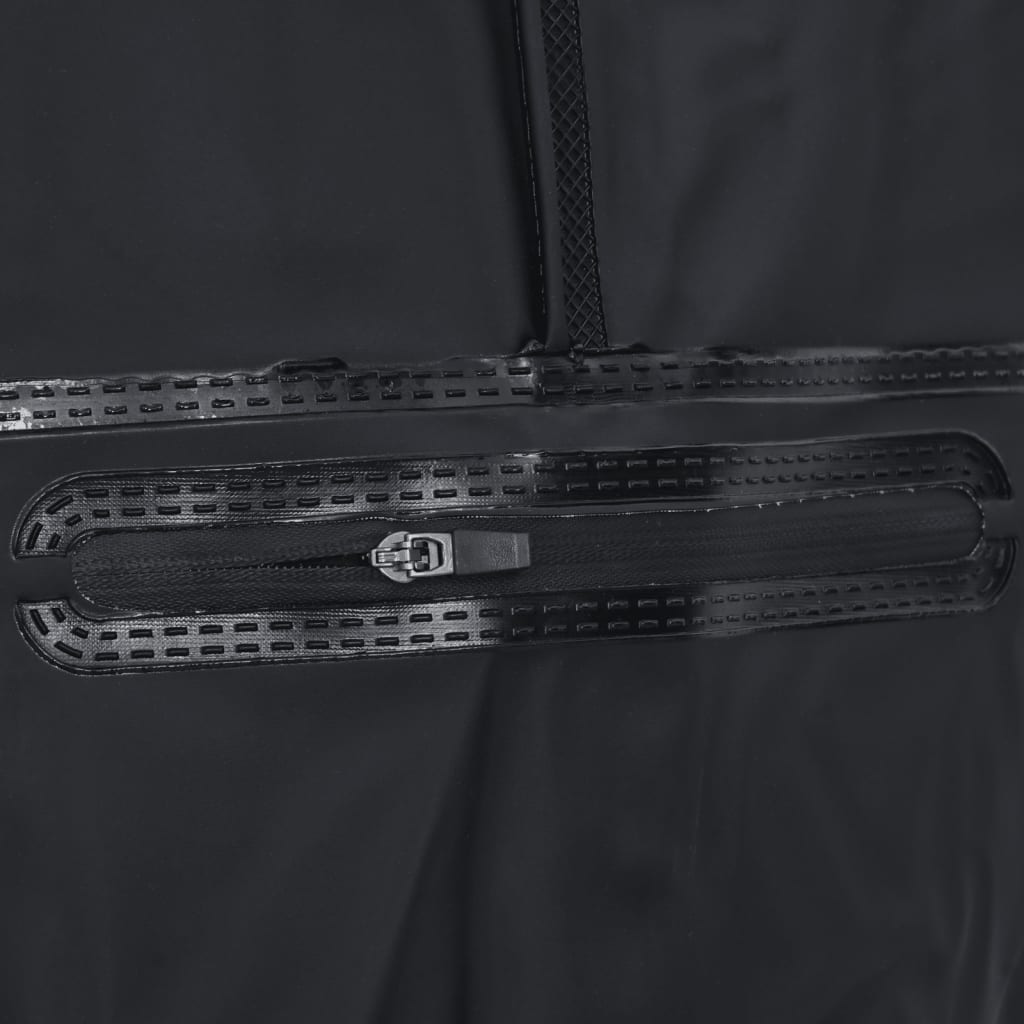 vidaXL Cuissardes avec bottes et ceinture noir taille 41