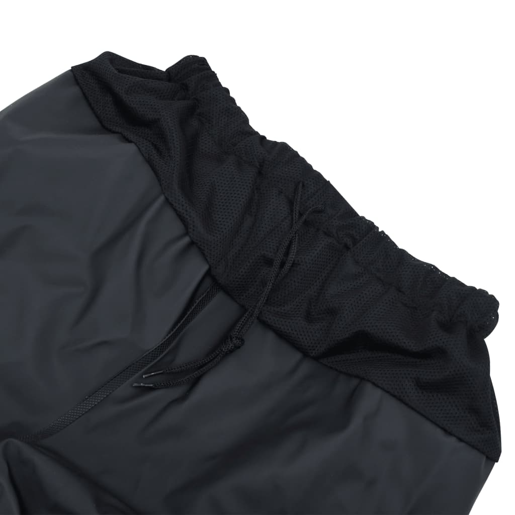 vidaXL Cuissardes avec bottes noir taille 42