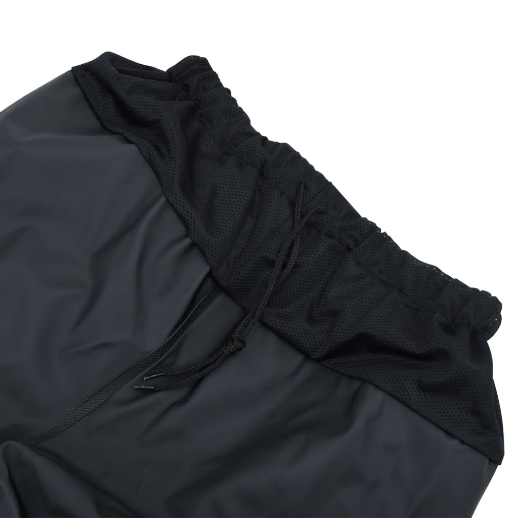 vidaXL Cuissardes avec bottes noir taille 43