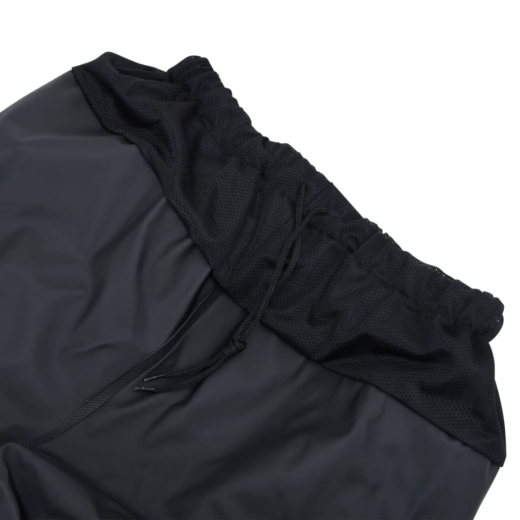 vidaXL Cuissardes avec bottes noir taille 44