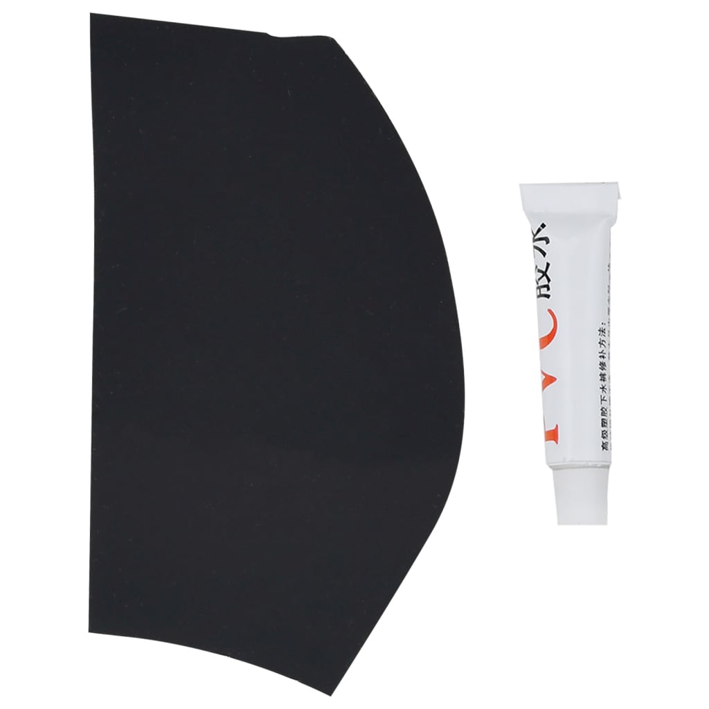 vidaXL Cuissardes avec bottes noir taille 44