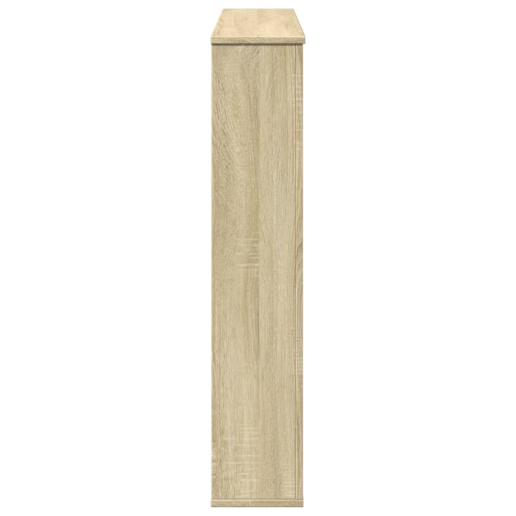 VidaXL Cadre de cheminée chêne sonoma 100x20x100 cm bois d'ingénierie