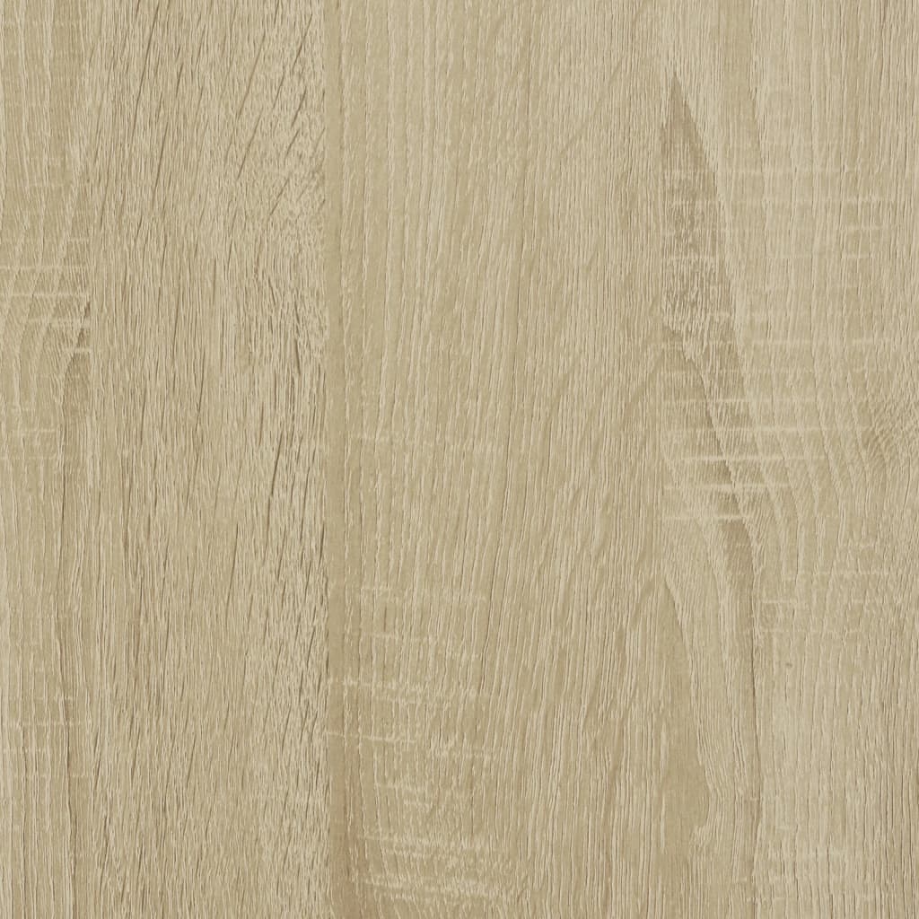 VidaXL Cadre de cheminée chêne sonoma 100x20x100 cm bois d'ingénierie