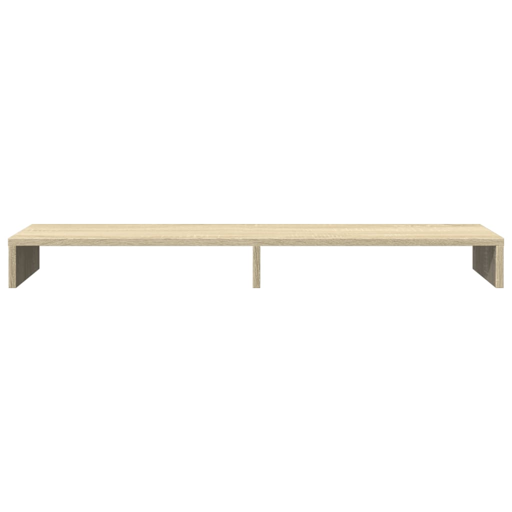 vidaXL Support de moniteur chêne sonoma 100x27x10 cm bois d'ingénierie