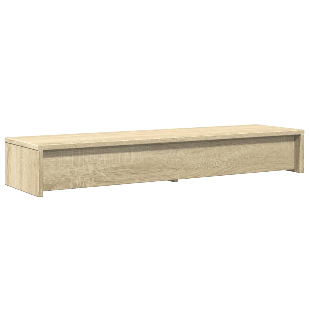 vidaXL Support de moniteur avec tiroirs chêne sonoma bois d'ingénierie