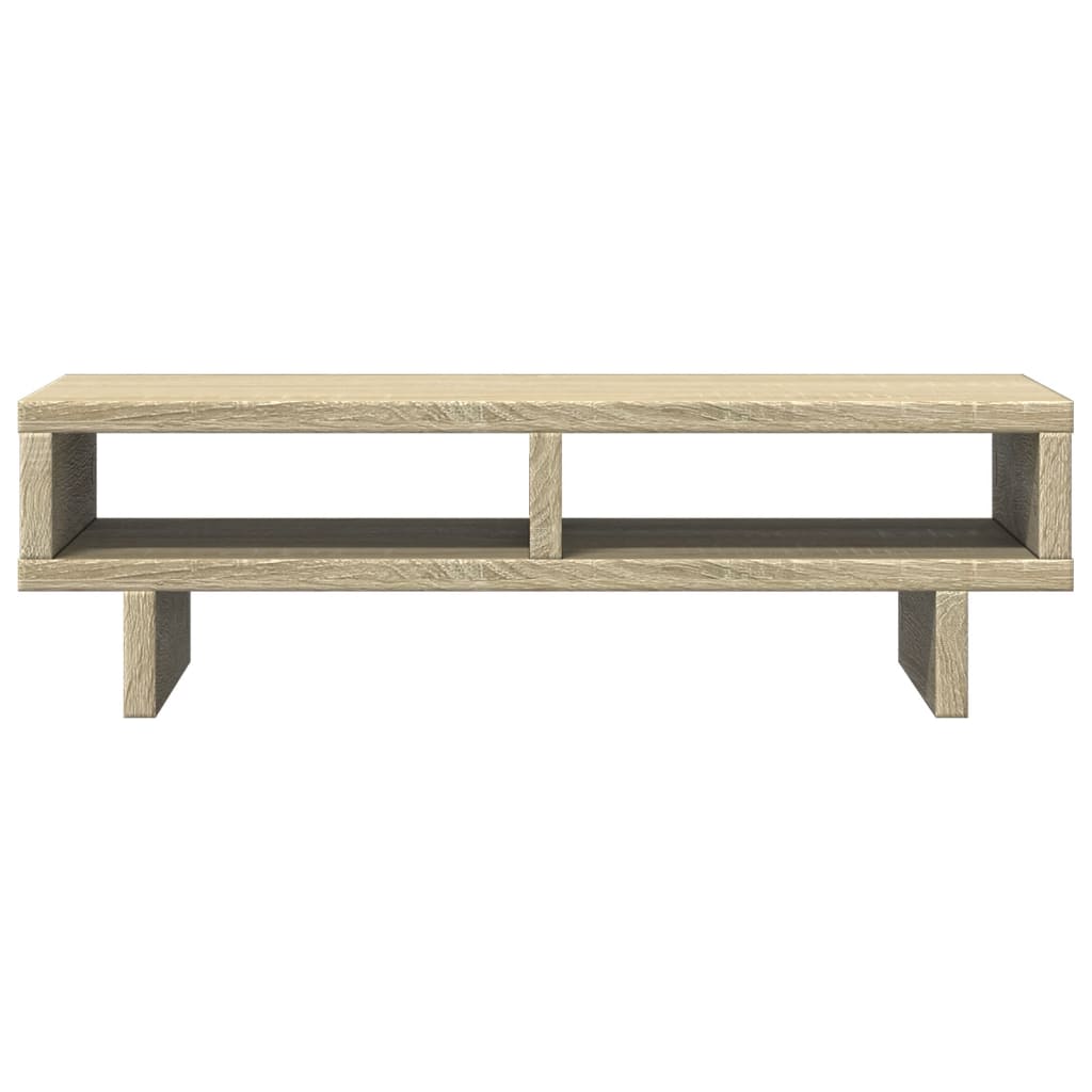 vidaXL Support de moniteur chêne sonoma 50x27x15 cm bois d'ingénierie