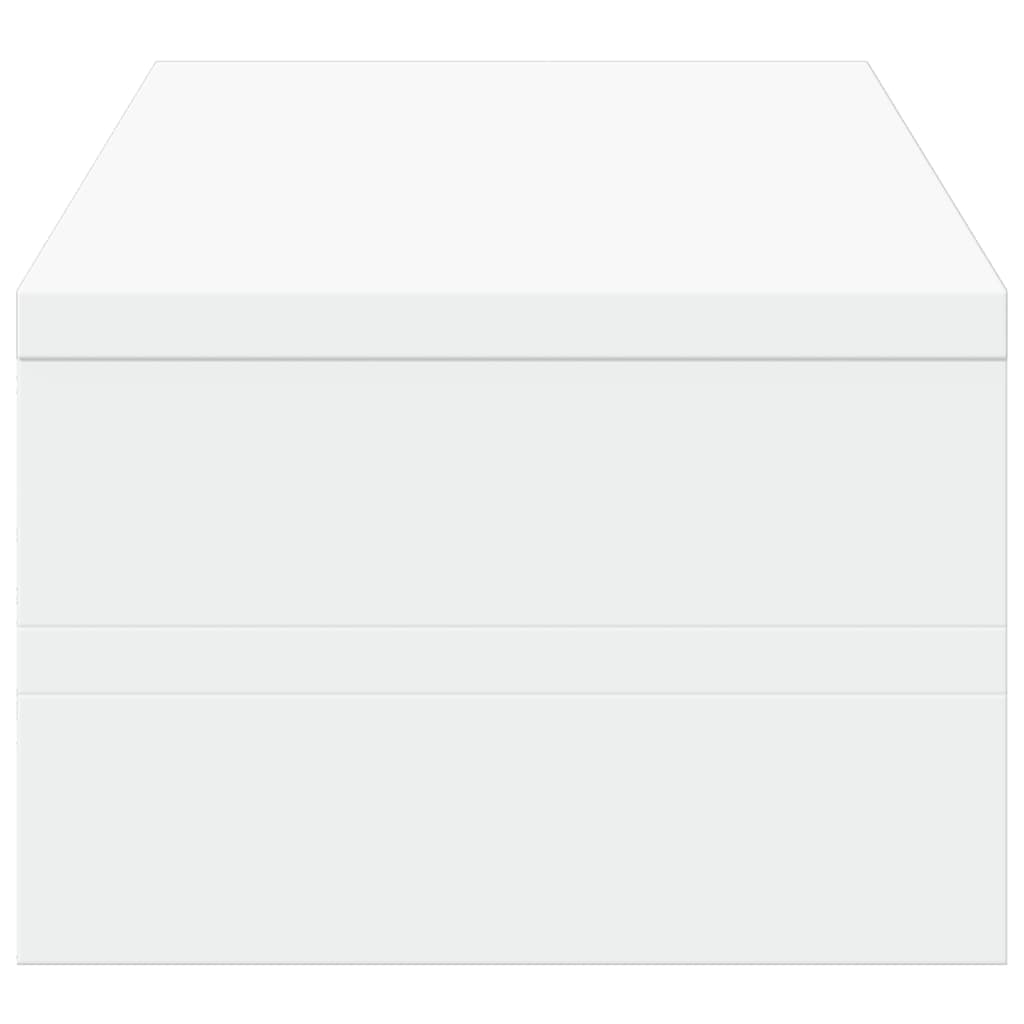 vidaXL Support de moniteur blanc 54x22x15 cm bois d'ingénierie
