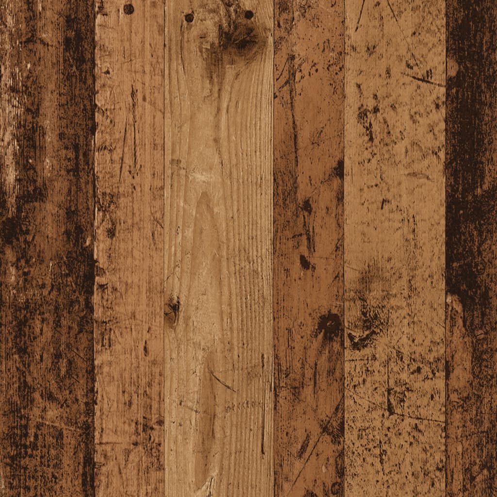 vidaXL Support de moniteur vieux bois 54x22x15 cm bois d'ingénierie