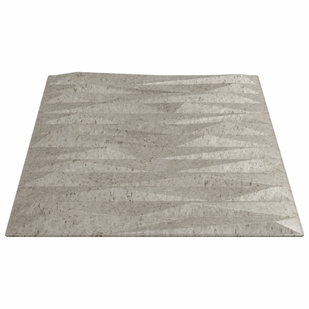 vidaXL Panneaux muraux 48 pcs béton 50x50 cm XPS 12 m² pierre