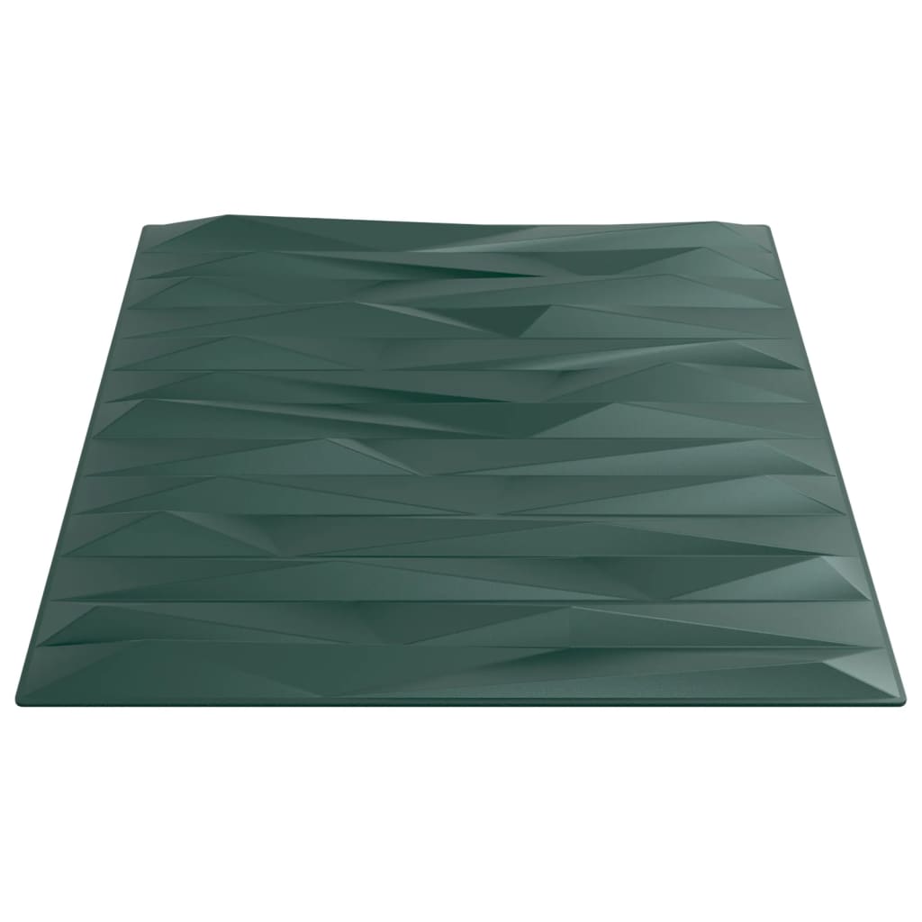 vidaXL Panneaux muraux 24 pcs vert 50x50 cm XPS 6 m² pierre