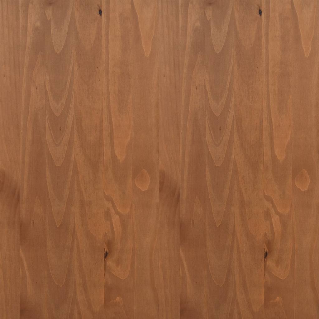vidaXL Porte-manteau mural SANDNES 45x12x35 cm bois massif pin