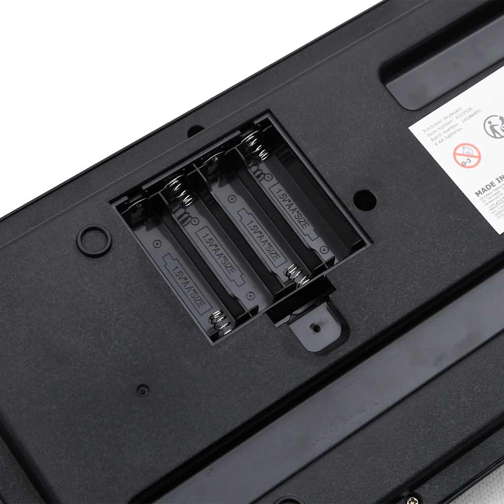 vidaXL Clavier de piano électrique 37 touches et microphone d'enfants