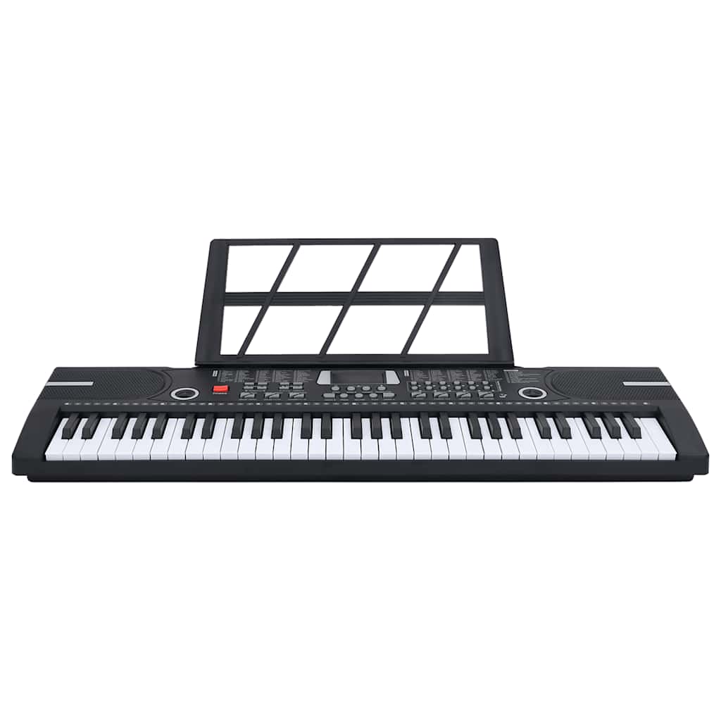 vidaXL Clavier de piano électrique 61 touches et pupitre pour enfants