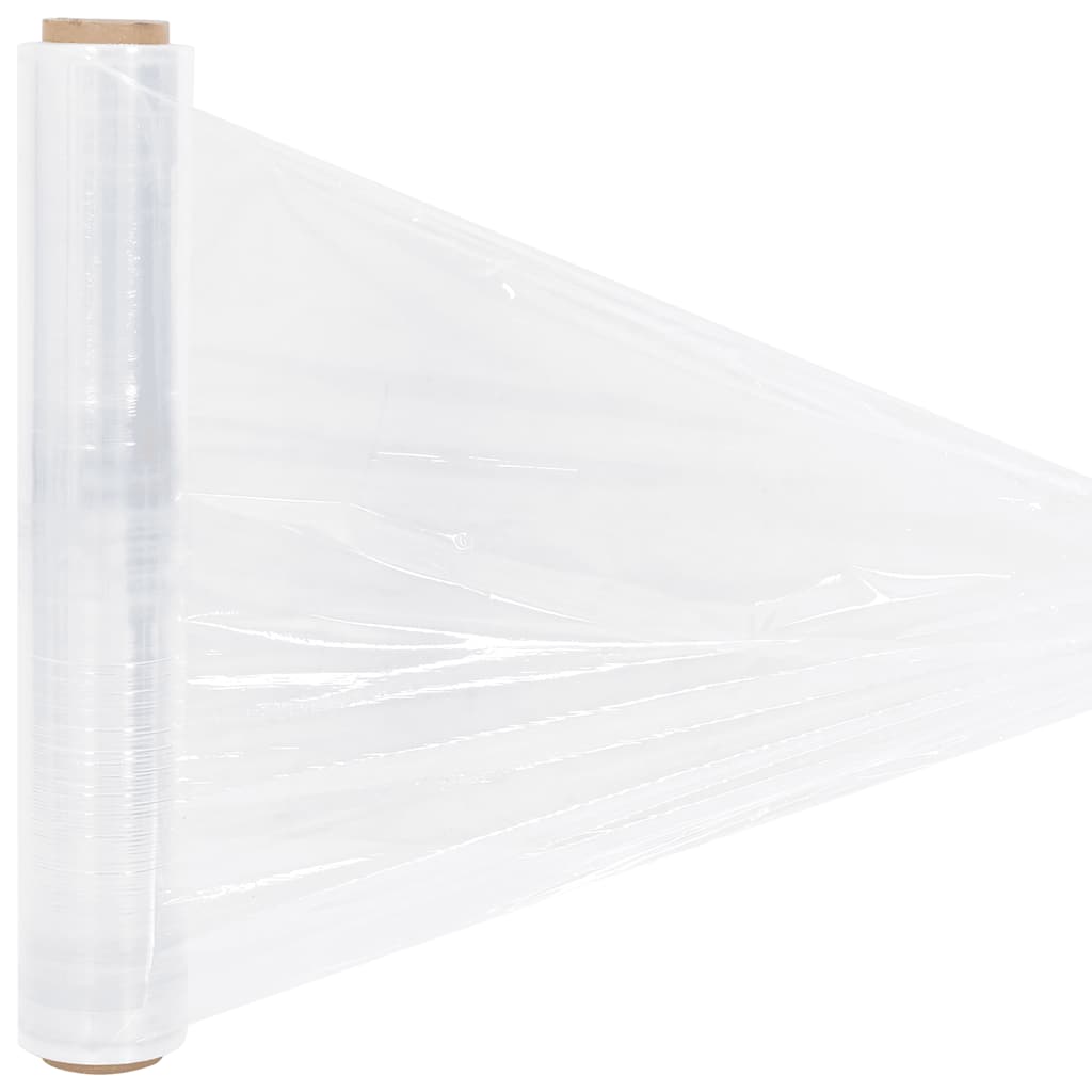 vidaXL Film étirable 2 pcs transparent 20 μm 50 cm x 150 m
