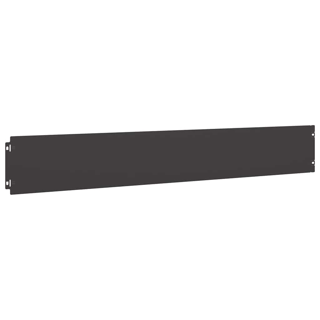 vidaXL Bordures de pelouse 50 pcs noir 15x103 cm acier laminé à froid
