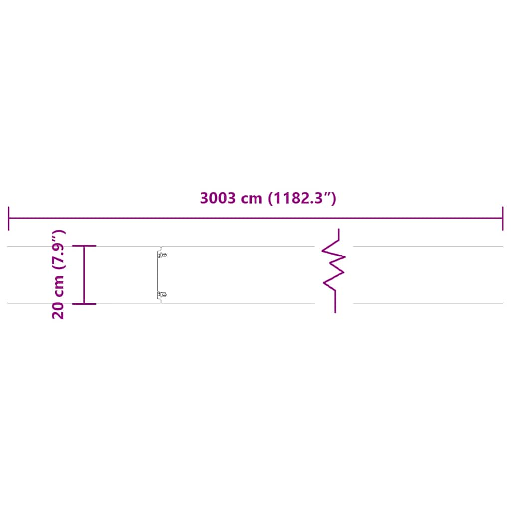vidaXL Bordures pelouse 30pcs vert olive 20x103cm acier laminé à froid