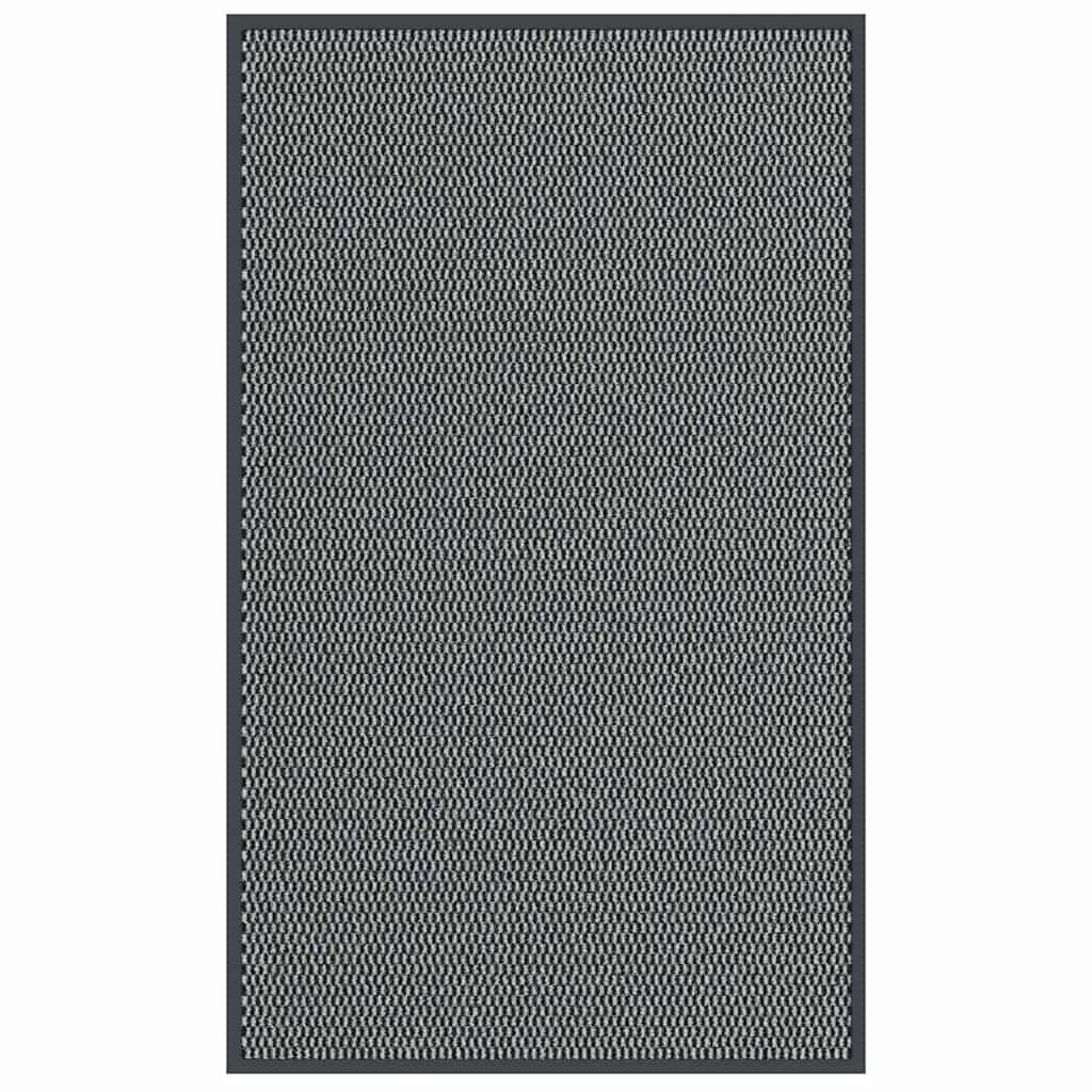 vidaXL Paillasson anthracite 90x150 cm