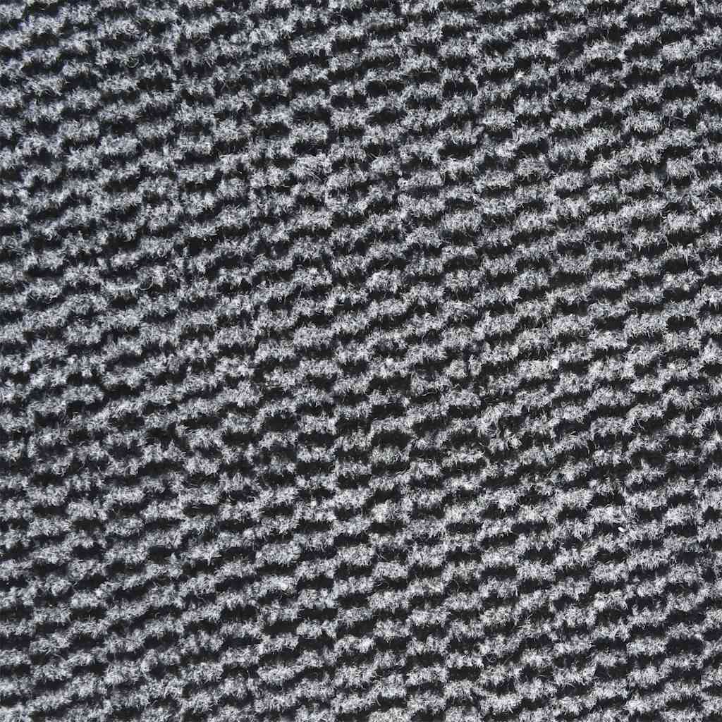 vidaXL Paillasson anthracite 115x300 cm