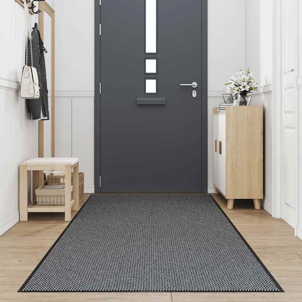 vidaXL Paillasson anthracite 115x500 cm
