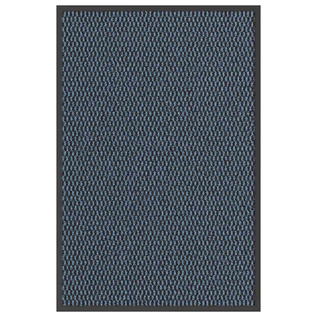 vidaXL Paillasson bleu 60x90 cm