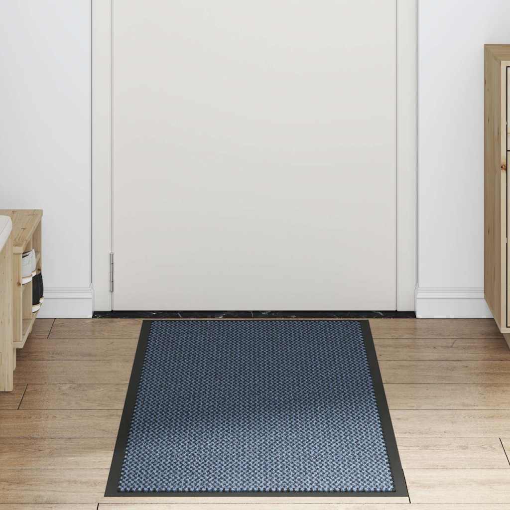 vidaXL Paillasson bleu 60x180 cm