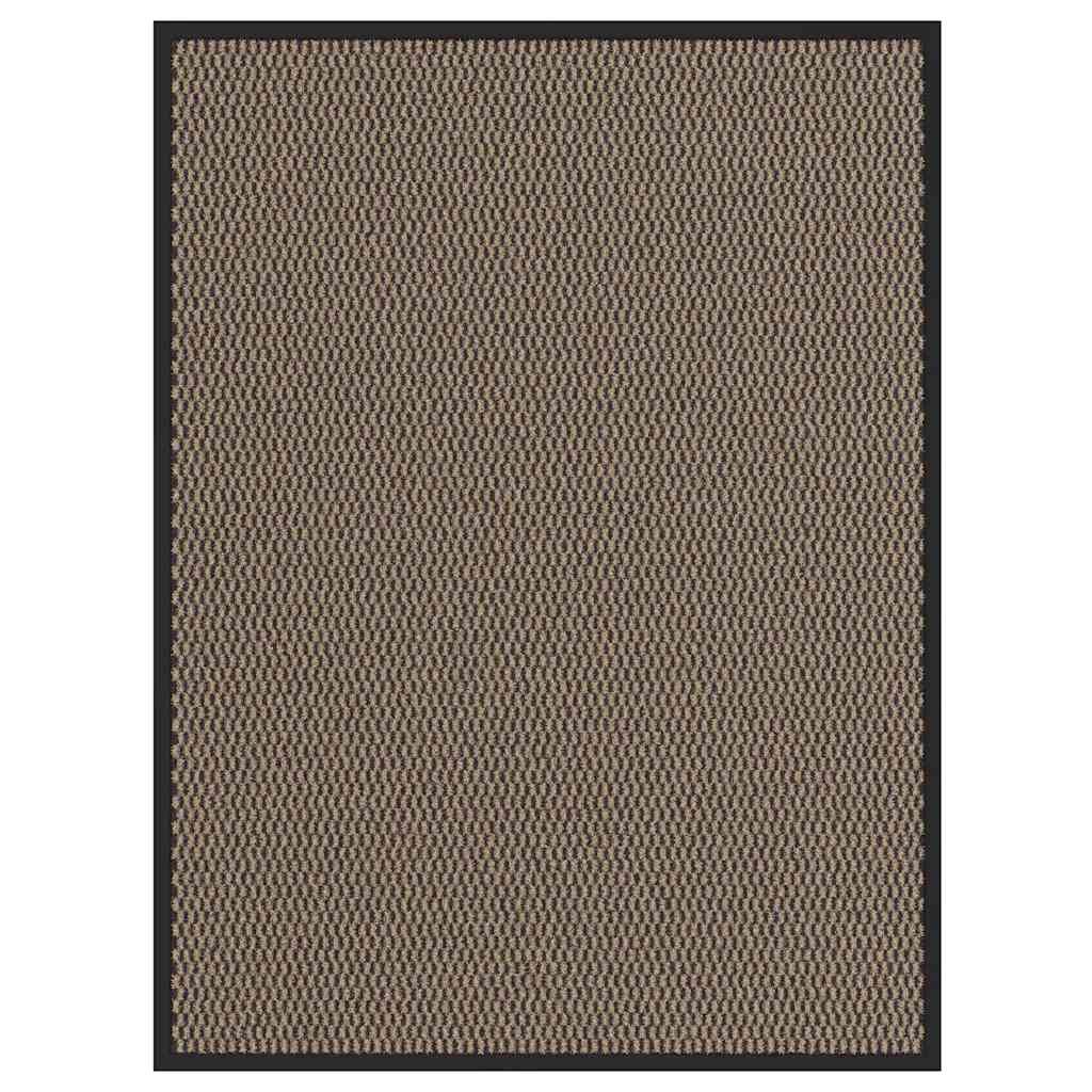 vidaXL Paillasson Marron 80x120 cm