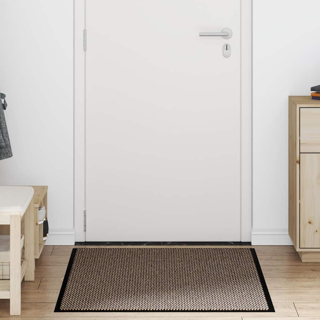 vidaXL Paillasson Marron 80x120 cm