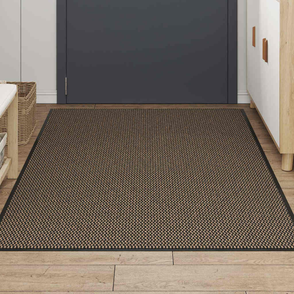 vidaXL Paillasson marron 115x200 cm