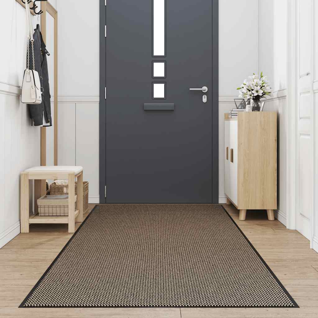 vidaXL Paillasson marron 115x300 cm