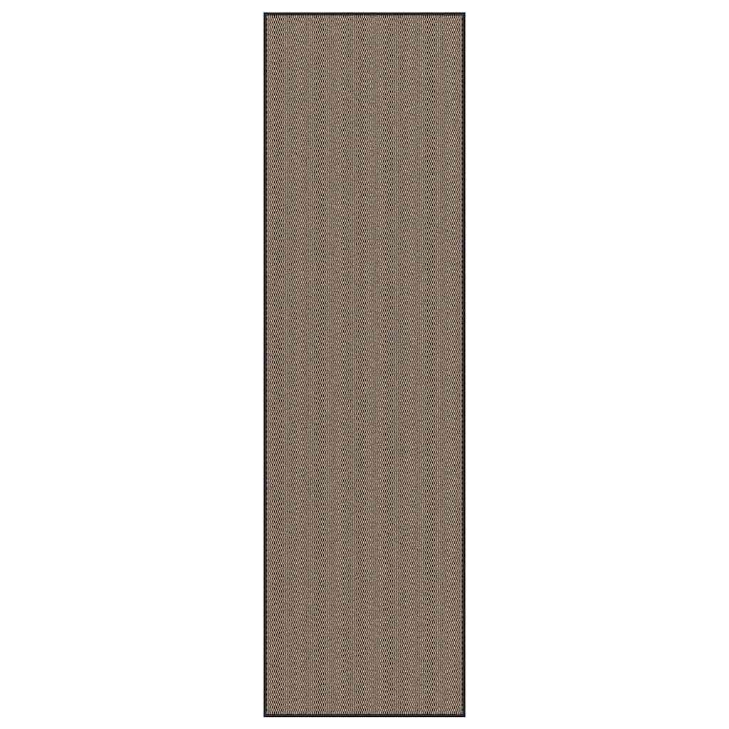 vidaXL Paillasson marron 115x400 cm