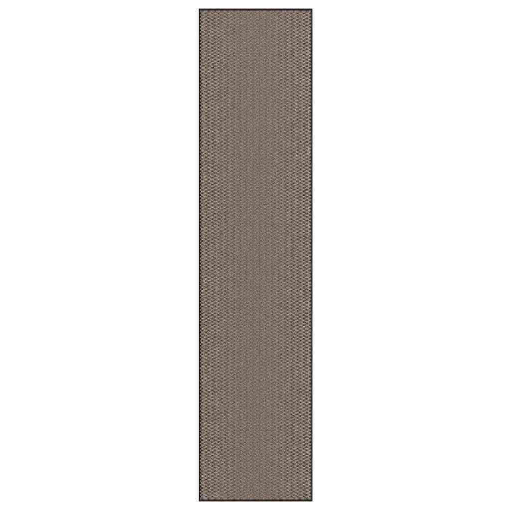 vidaXL Paillasson marron 115x500 cm