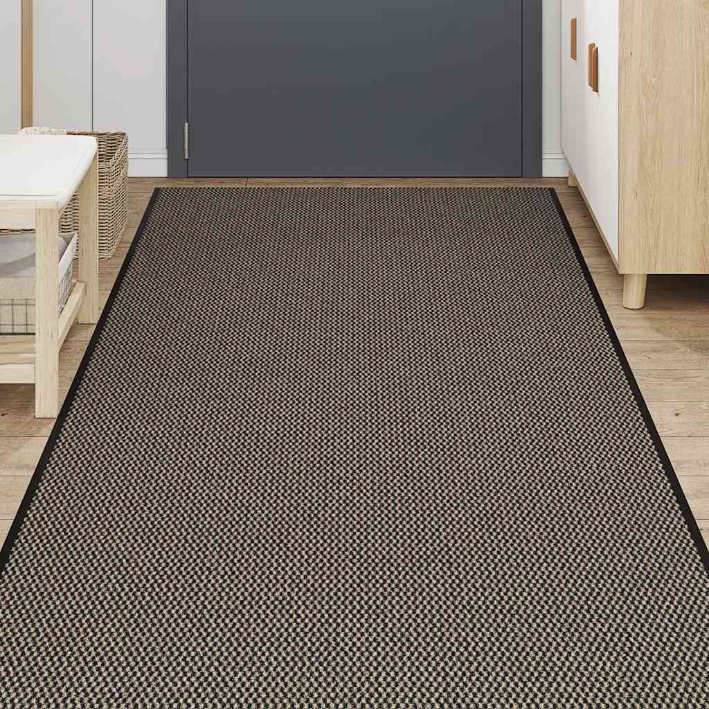 vidaXL Paillasson marron 115x500 cm