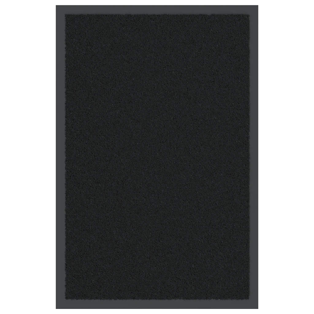 vidaXL Paillasson Noir 40x60 cm
