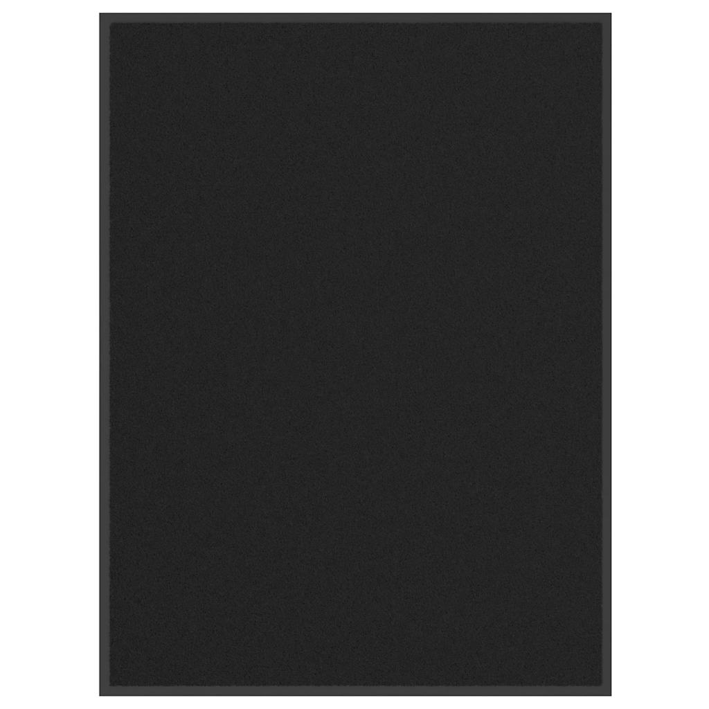 vidaXL Paillasson Noir 80x120 cm