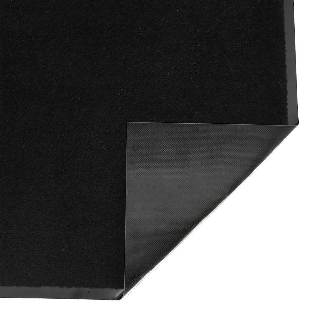 vidaXL Paillasson Noir 80x120 cm