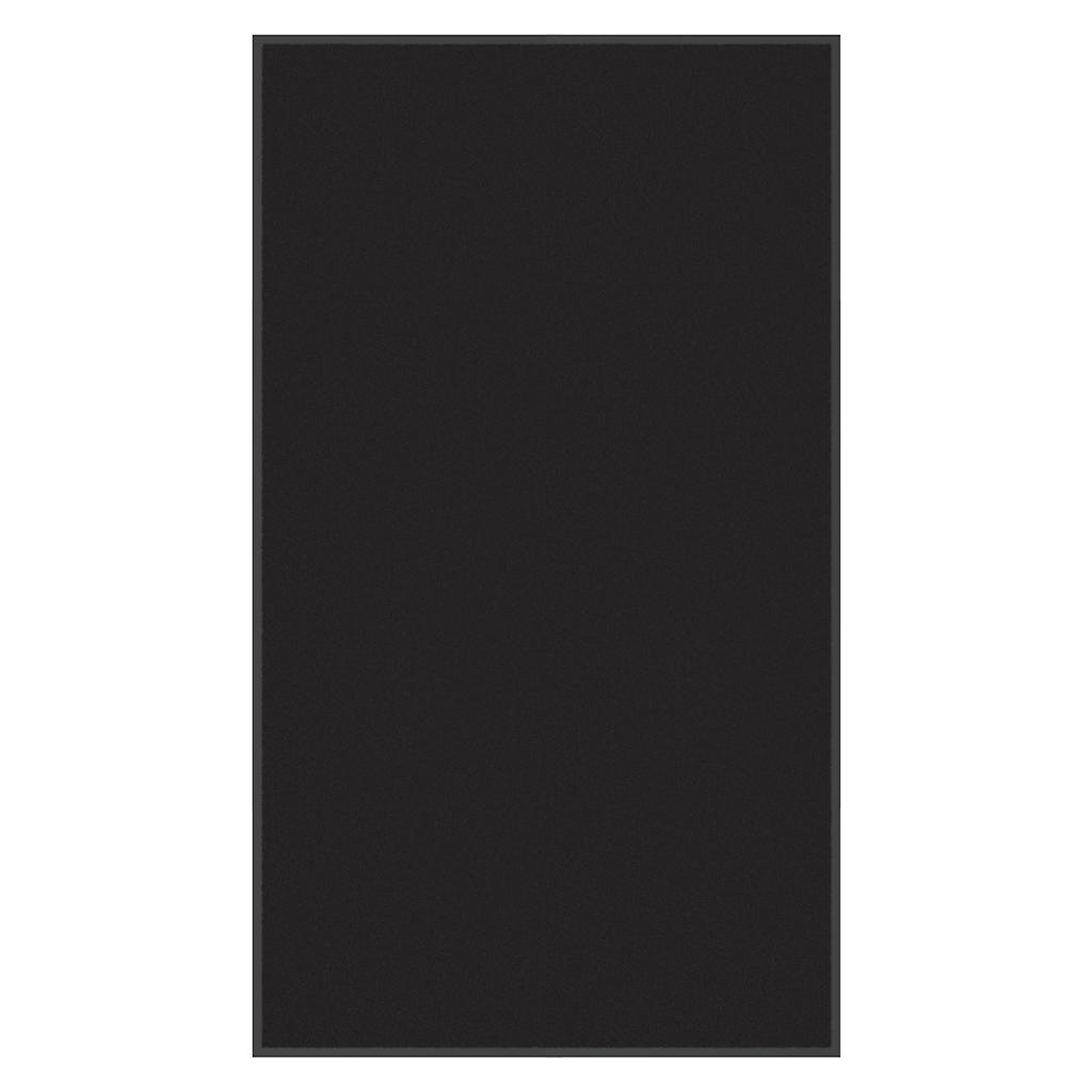 vidaXL Paillasson noir 115x200 cm