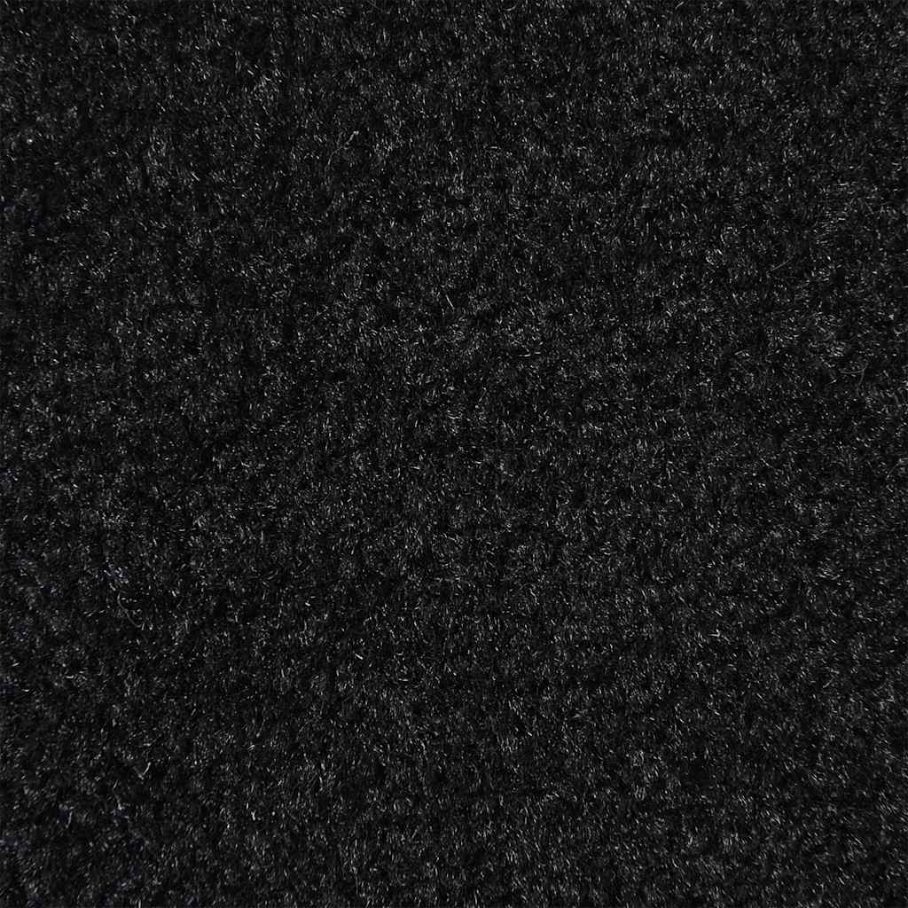 vidaXL Paillasson noir 115x200 cm