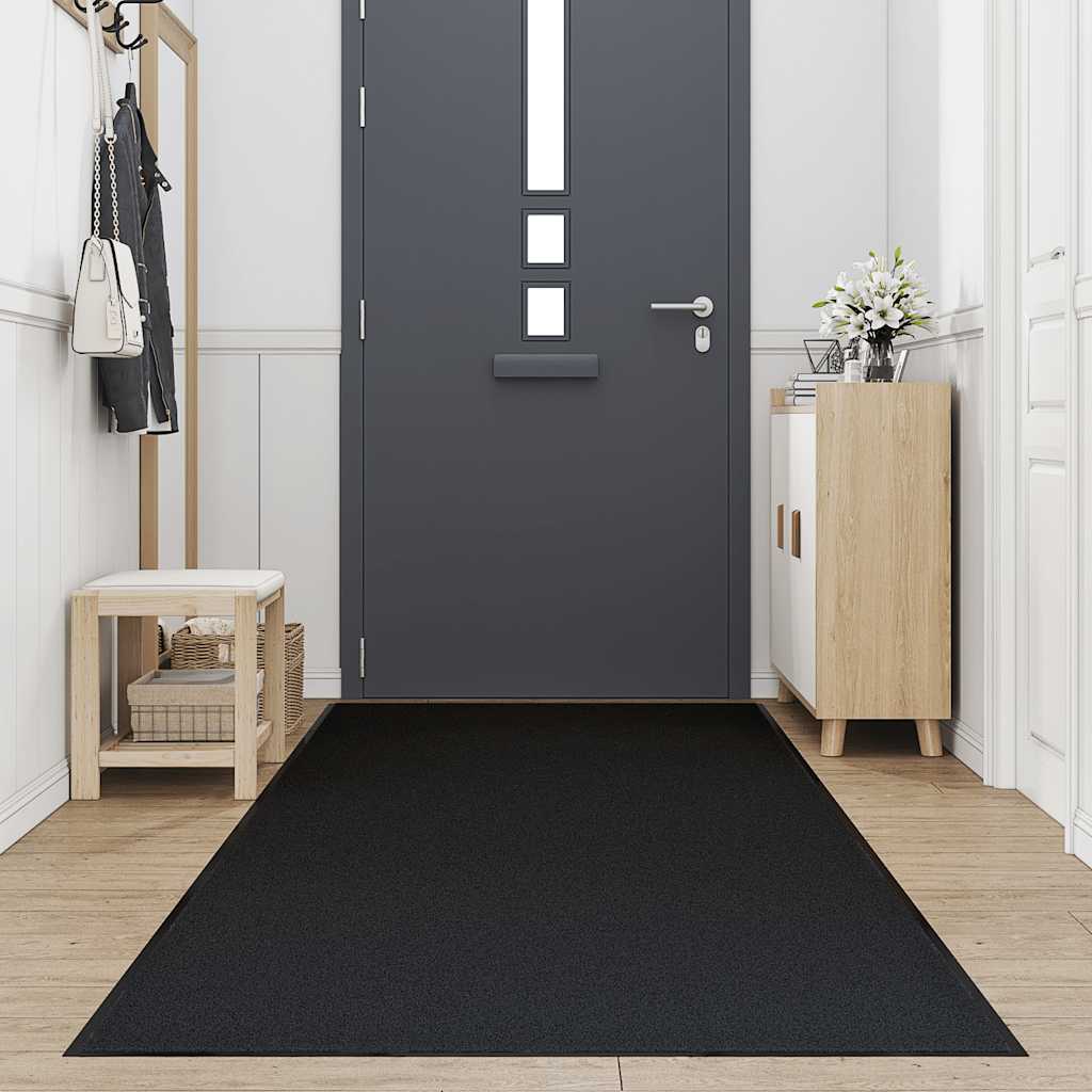 vidaXL Paillasson noir 115x300 cm