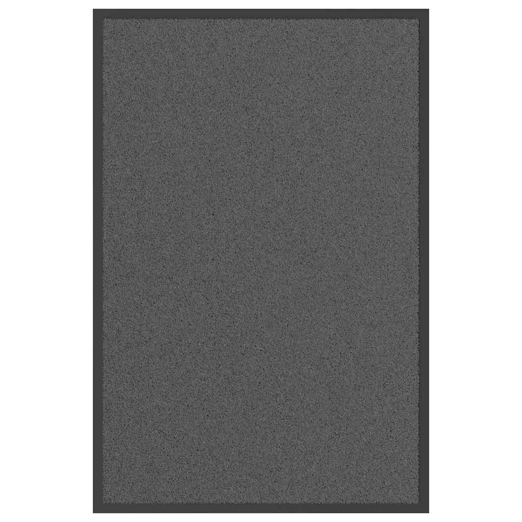 vidaXL Paillasson anthracite 60x90 cm