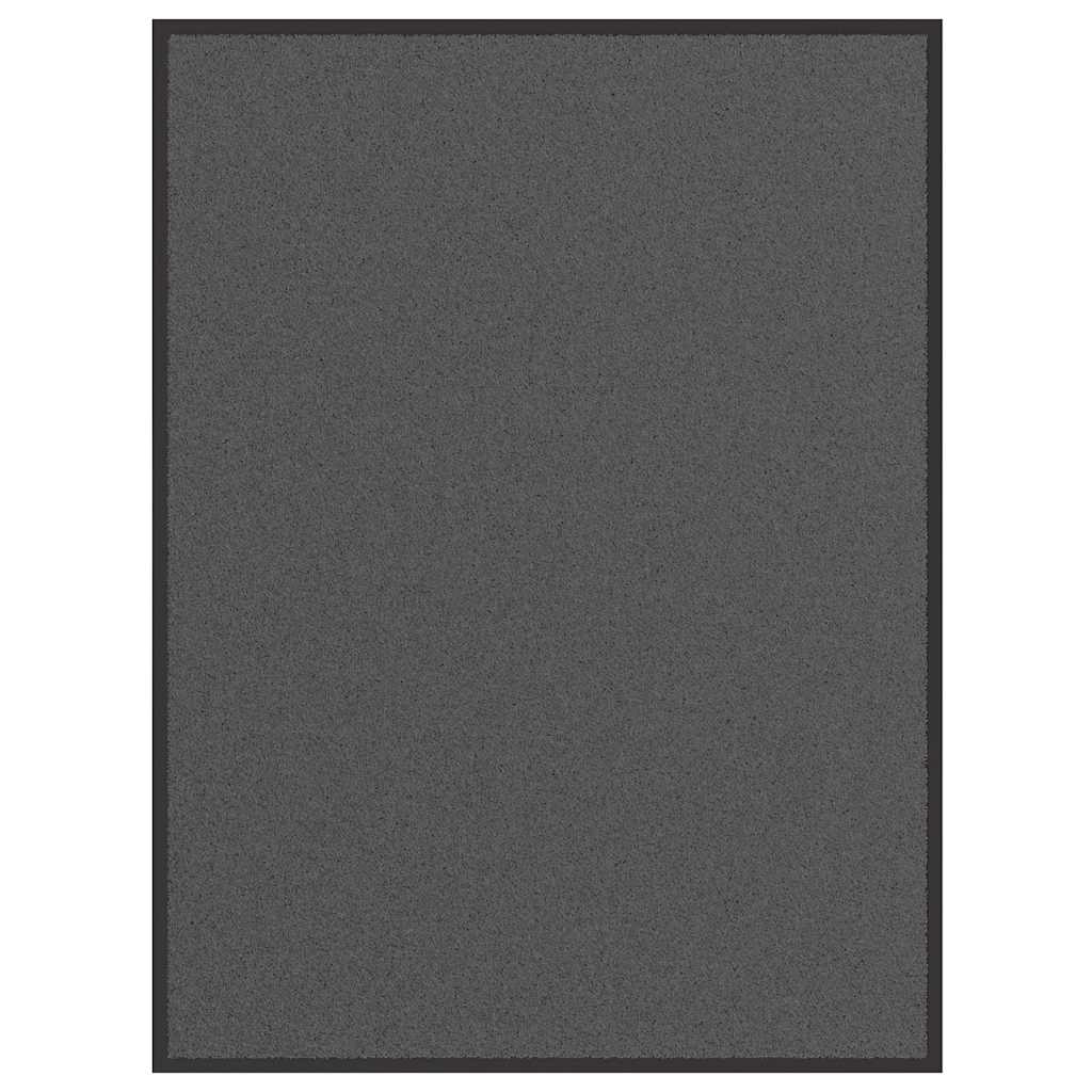 vidaXL Paillasson Anthracite 80x120 cm