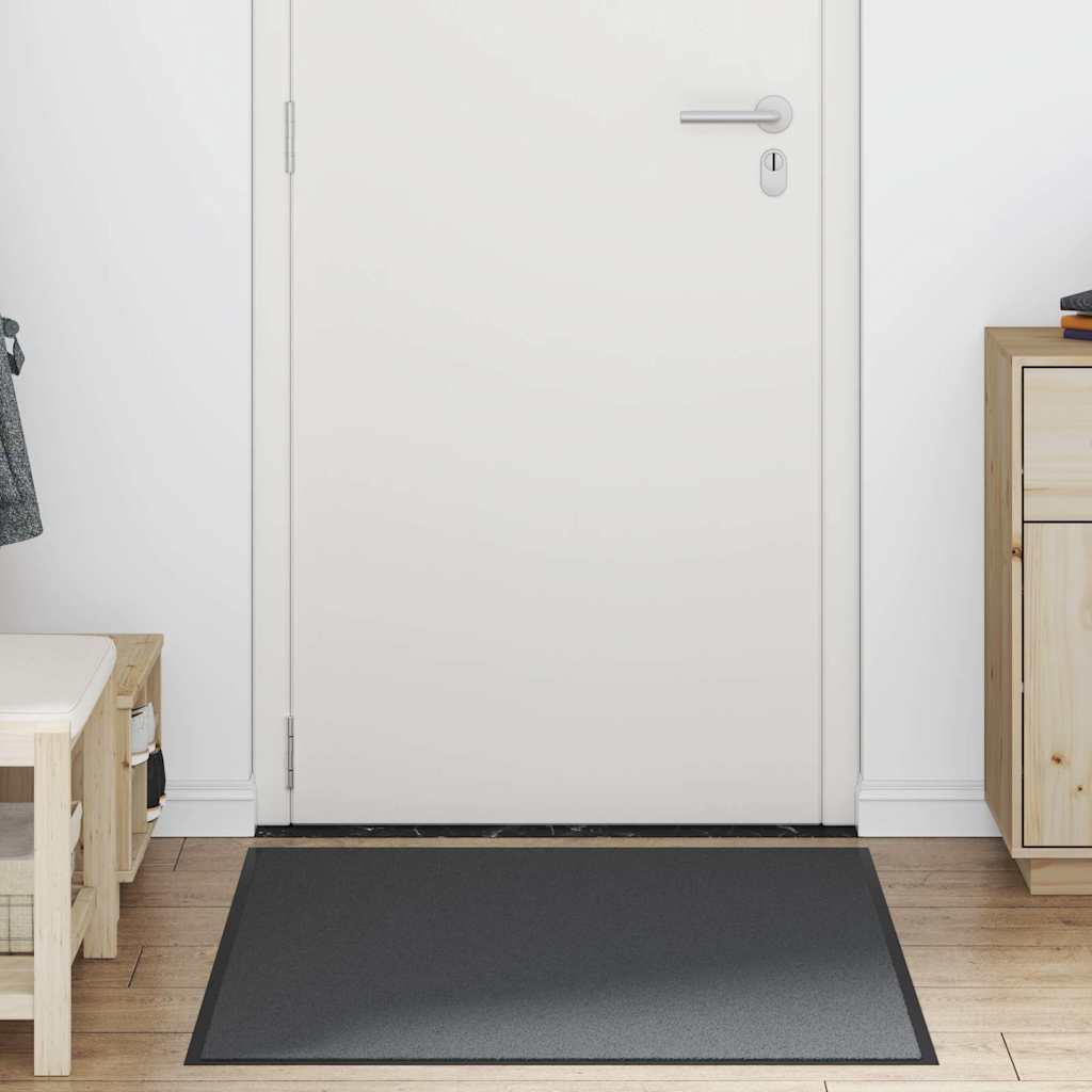 vidaXL Paillasson Anthracite 80x120 cm