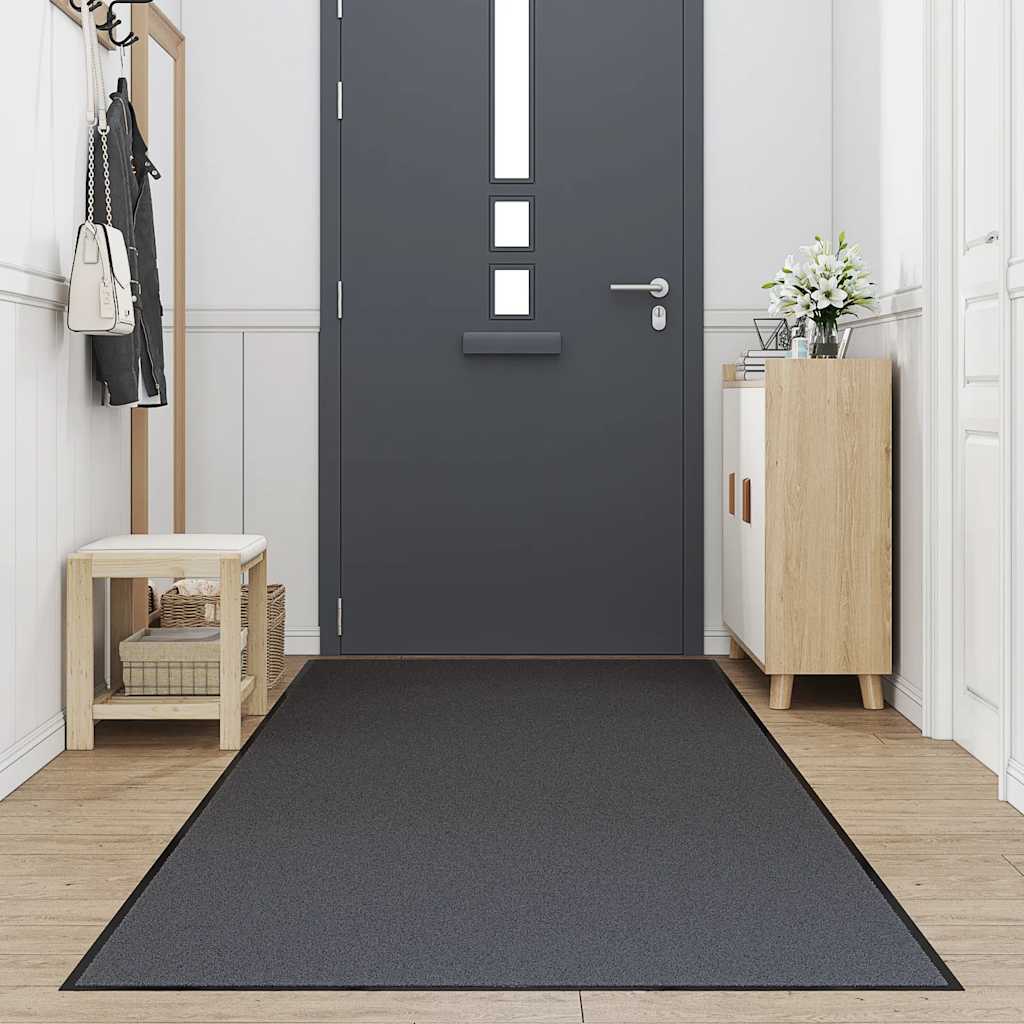 vidaXL Paillasson anthracite 115x300 cm