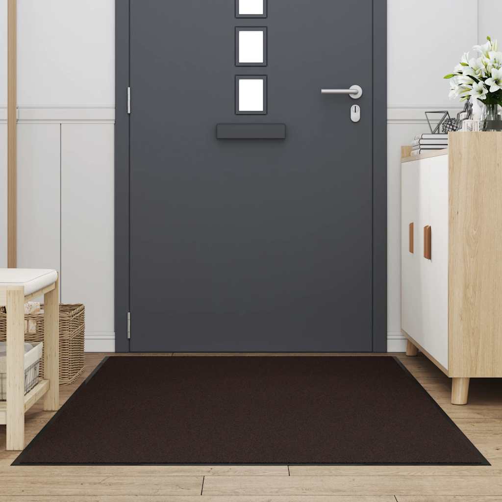 vidaXL Paillasson marron 115x200 cm